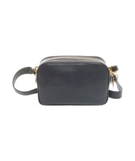 COCCINELLE ALPHA Minibolso de hombro, de piel. azul medianoche - Bolsos Mujer - 3