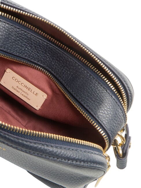 ALPHA Minibolso de hombro, de piel. azul medianoche - Bolsos Mujer