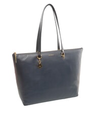 COCCINELLE ALPHA Bolsa de compras de cuero azul medianoche - Bolsos Mujer - 2