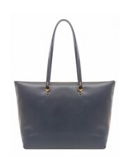 COCCINELLE ALPHA Bolsa de compras de cuero azul medianoche - Bolsos Mujer - 3