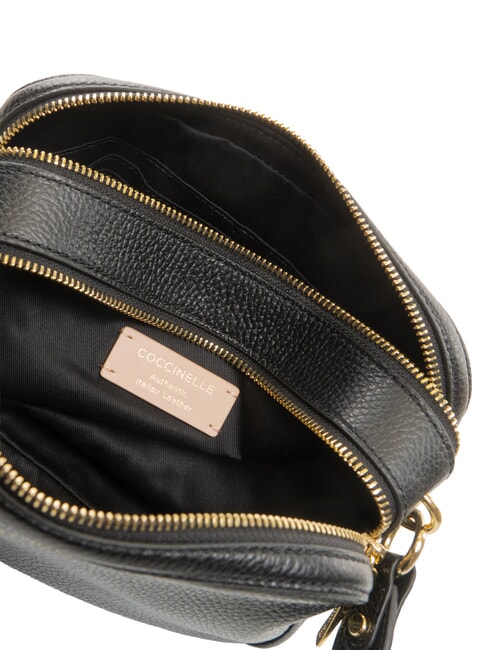 ALPHA Minibolso de hombro, de piel. negro - Bolsos Mujer