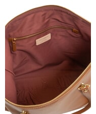 COCCINELLE ALPHA Bolsa de compras de cuero co&ntilde;ac - Bolsos Mujer - 5