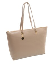 COCCINELLE ALPHA Bolsa de compras de cuero topo c&aacute;lido - Bolsos Mujer - 2