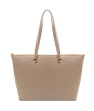 COCCINELLE ALPHA Bolsa de compras de cuero topo c&aacute;lido - Bolsos Mujer - 3