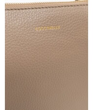 COCCINELLE ALPHA Bolsa de compras de cuero topo c&aacute;lido - Bolsos Mujer - 4