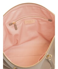 COCCINELLE ALPHA Bolsa de compras de cuero topo c&aacute;lido - Bolsos Mujer - 5