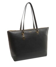 COCCINELLE ALPHA Bolsa de compras de cuero negro - Bolsos Mujer - 2