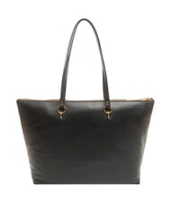 COCCINELLE ALPHA Bolsa de compras de cuero negro - Bolsos Mujer - 3