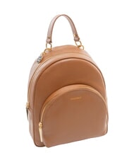 COCCINELLE ALPHA Mochila de cuero co&ntilde;ac - Bolsos Mujer - 2