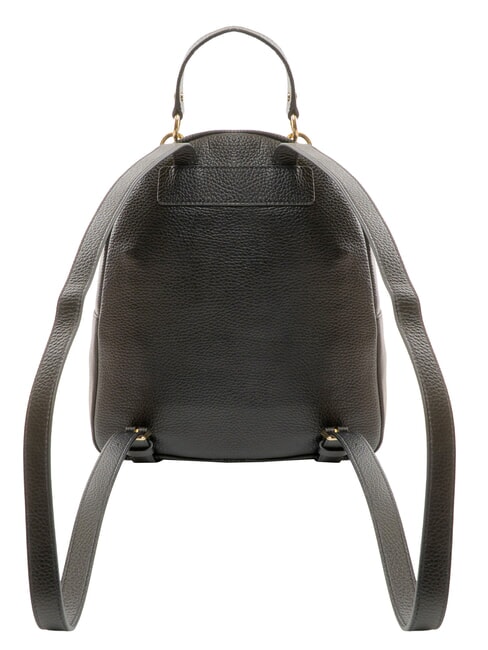 ALPHA Mochila de cuero negro - Bolsos Mujer