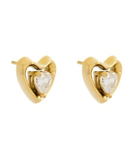 GUESS BELOVED Pendientes con forma de coraz&oacute;n oro amarillo - Pendientes - 2