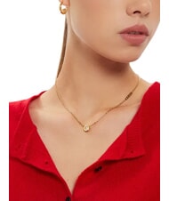 GUESS STYLISH GUESS Collar con forma de moneda y logotipo. oro amarillo - Collares - 4