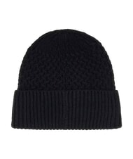 GUESS KNITTED Gorra con pu&ntilde;o y logo en el lateral. NEGRO - Sombreros - 2