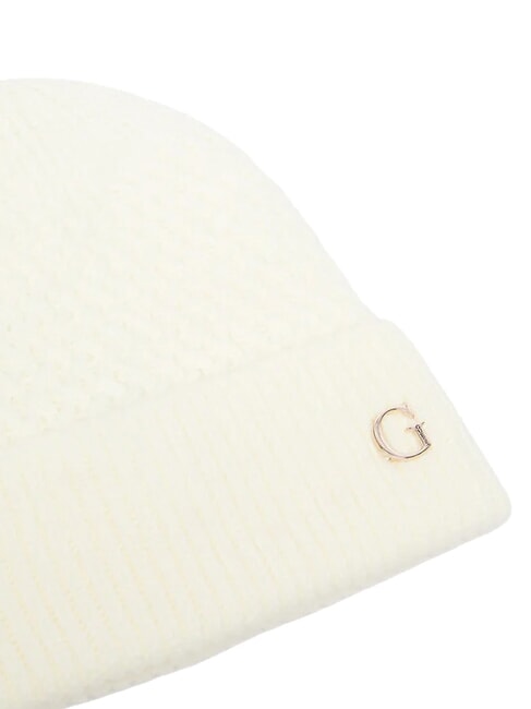 KNITTED Gorra con pu&ntilde;o y logo en el lateral. OFFWHITE - Sombreros