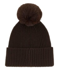 GUESS AMORETTE KNITTED Sombrero con pompones marr&oacute;n amargo - Sombreros - 2