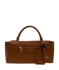 GUESS ANTONIA Bolso de mano con correa para el hombro COGNAC - Bolsos Mujer - 3