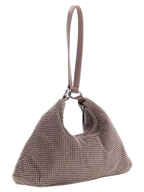 JEWELS Bolso de hombro, doble portabilidad peltre - Bolsos Mujer
