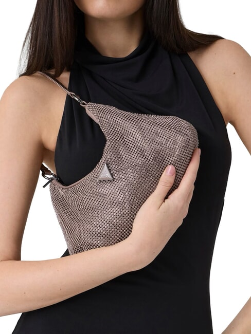JEWELS Bolso de hombro, doble portabilidad peltre - Bolsos Mujer