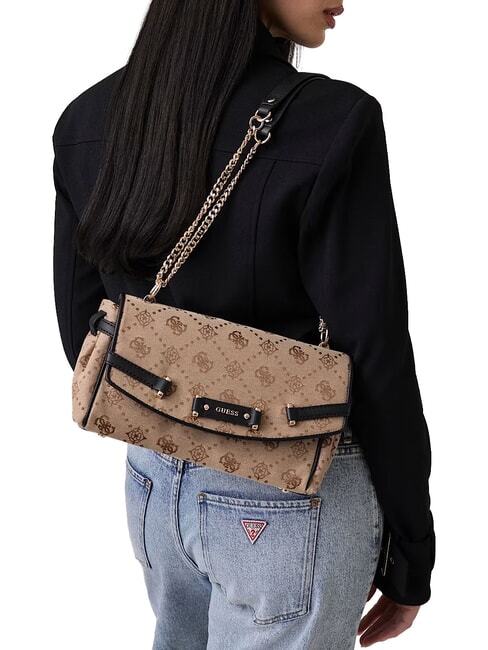 DOROTHY Bolso de hombro logotipo de leche/negro - Bolsos Mujer