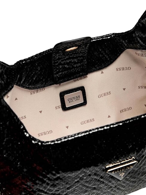 JEWELS Bolso de mano con correa para el hombro. NEGRO - Bolsos Mujer