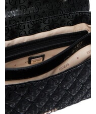 GUESS TAMARA Bolso de hombro acolchado NEGRO - Bolsos Mujer - 6