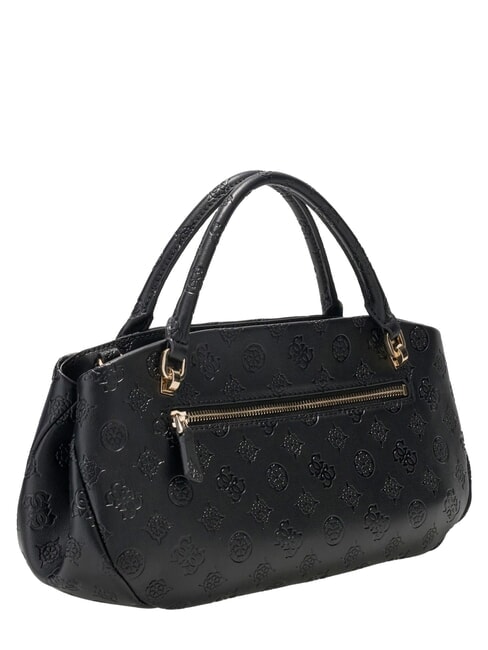 CARMELLA Bolso de mano con doble asa logotipo negro - Bolsos Mujer