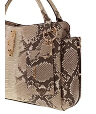GUESS YVONNE LOGO Bolso de mano con correa para el hombro. lalie belleza natural - Bolsos Mujer - 5