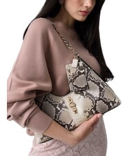 GUESS YVONNE LOGO Bolso de hombro lalie belleza natural - Bolsos Mujer - 2