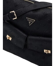 GUESS BLAKE Bolso de hombro ajustable logotipo negro - Bolsos Mujer - 4