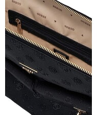 GUESS BLAKE Bolso de hombro ajustable logotipo negro - Bolsos Mujer - 6