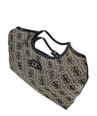GUESS SAMANTHA Bolso de hombro logotipo negro - Bolsos Mujer - 3