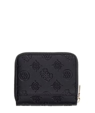 GUESS CARMELLA Cartera compacta logotipo negro - Carteras Mujer - 3