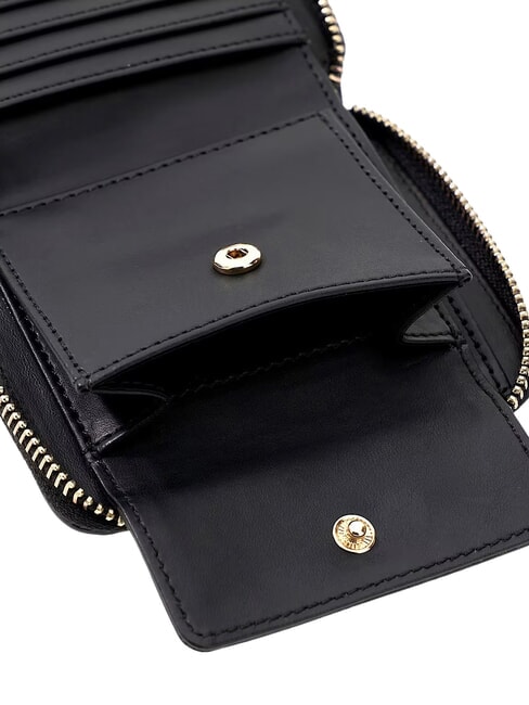 CARMELLA Cartera compacta logotipo negro - Carteras Mujer