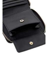 GUESS CARMELLA Cartera compacta logotipo negro - Carteras Mujer - 4