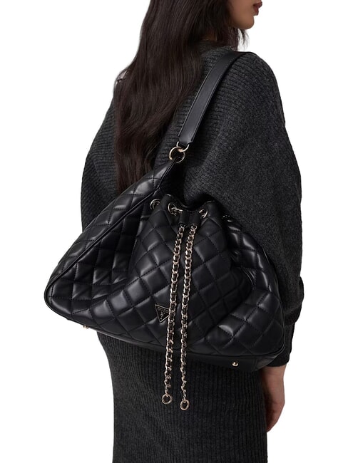 JULIET Bolso de hombro NEGRO - Bolsos Mujer