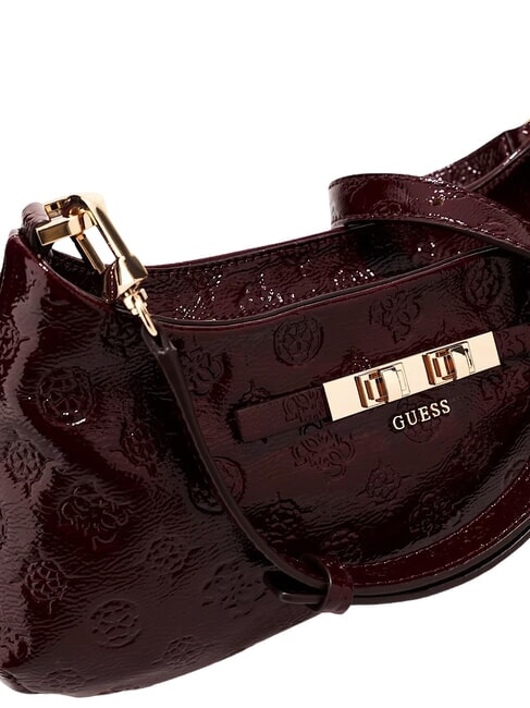 CARMELLA Bolso de hombro logotipo burdeos - Bolsos Mujer
