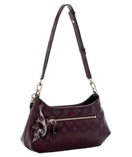GUESS CARMELLA Bolso de mano con correa para el hombro. logotipo burdeos - Bolsos Mujer - 2