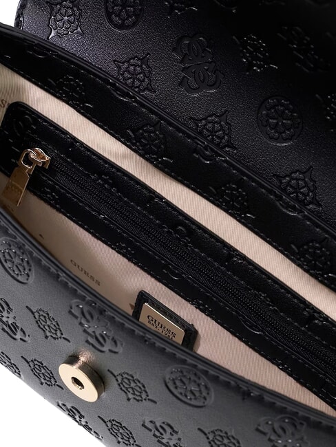 CARMELLA Bolso de hombro logotipo negro - Bolsos Mujer