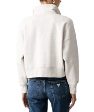 GUESS JEANS SCRIPT EMBRO NOTCH Sudadera con cuello - Sudaderas de mujer