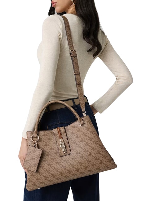 YVONNE LOGO Bolso de mano con correa para el hombro. LOGOTIPO DE LECHE - Bolsos Mujer