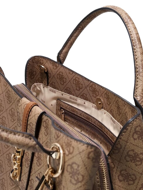 YVONNE LOGO Bolso de mano con correa para el hombro. LOGOTIPO DE LECHE - Bolsos Mujer