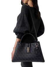 GUESS YVONNE LOGO Bolso de mano con correa para el hombro. bolsa de asas Vikky Large Roo Coalog - Bolsos Mujer - 2