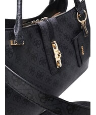 GUESS YVONNE LOGO Bolso de mano con correa para el hombro. bolsa de asas Vikky Large Roo Coalog - Bolsos Mujer - 5