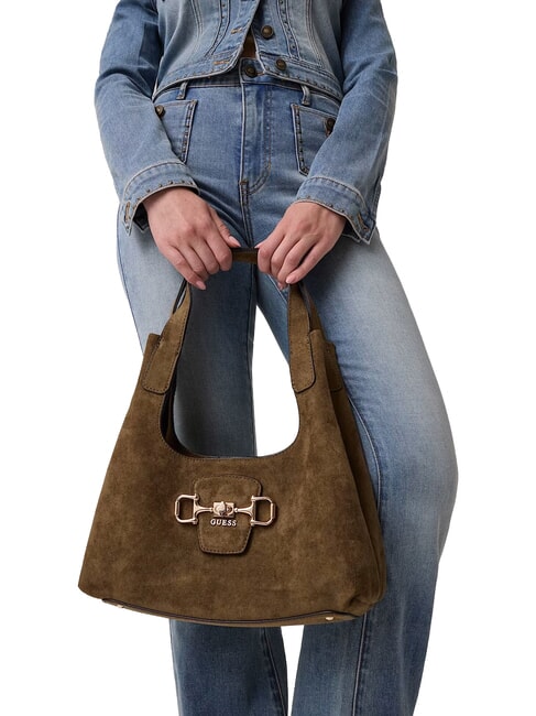 SUNSET Bolso de hombro aceitunas - Bolsos Mujer