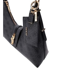 GUESS YVONNE LOGO Bolso de hombro bolsa de asas Vikky Large Roo Coalog - Bolsos Mujer - 4