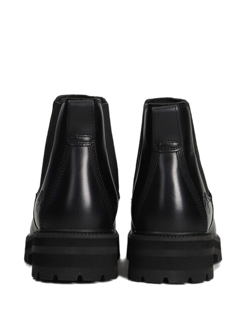 BRITTON DRIVE Botines de piel negro de grano completo - Zapatos Mujer