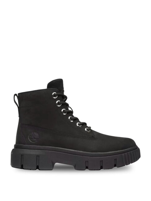 GREYFIELD anfibios de cuero NEGRO - Zapatos Mujer