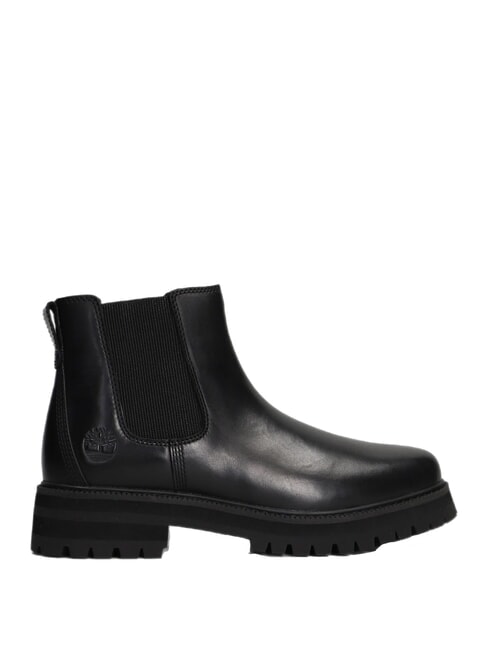 BRITTON DRIVE Botines de piel negro de grano completo - Zapatos Mujer