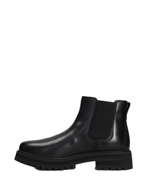 BRITTON DRIVE Botines de piel negro de grano completo - Zapatos Mujer