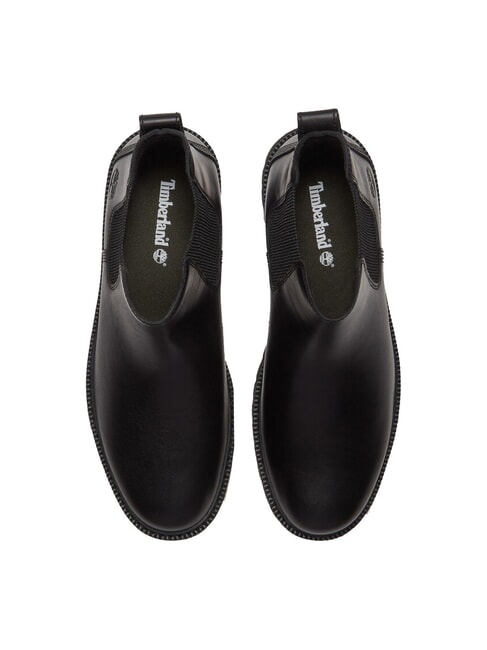 BRITTON DRIVE Botines de piel negro de grano completo - Zapatos Mujer